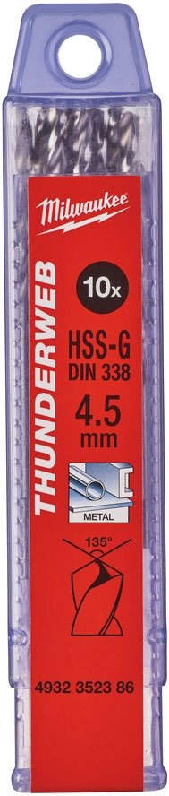 

Набор сверл Milwaukee 4932352386 (10 предметов)