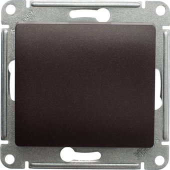 Выключатель Schneider Electric Glossa GSL000811 (шоколад)