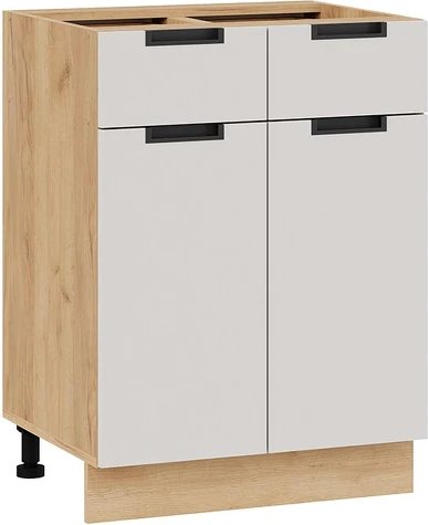 

Шкаф напольный Трия Гренада 1Н6Я1 (дуб крафт золотой/холст мокко)