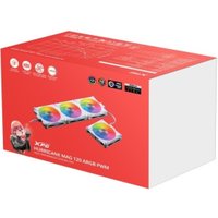 Комплект вентиляторов для корпуса с контроллером ADATA XPG Hurricane MAG 120 ARGB PWM (белый)