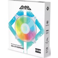 Вентилятор для корпуса GMNG GG-CF120FRGB3-PWMWH