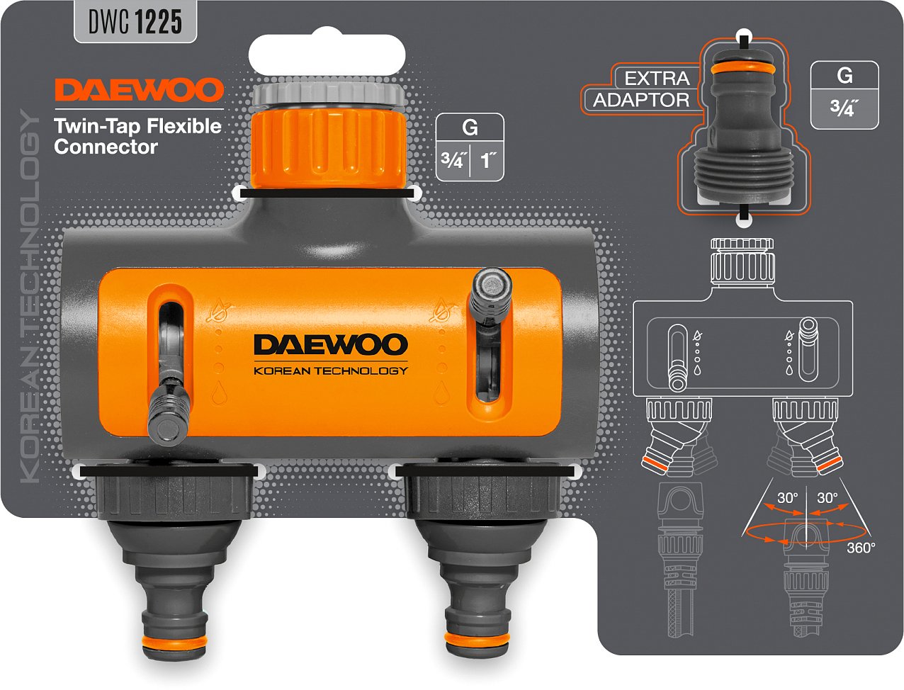 

Разветвитель Daewoo Power DWC 1225