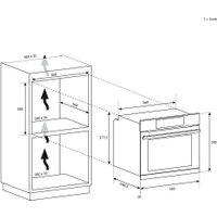 Электрический духовой шкаф Candy FACDIZ600L