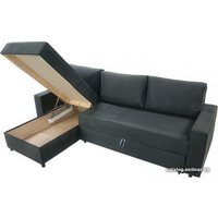 Угловой диван Mio Tesoro Vide 4УС (Evento Carbon Black)