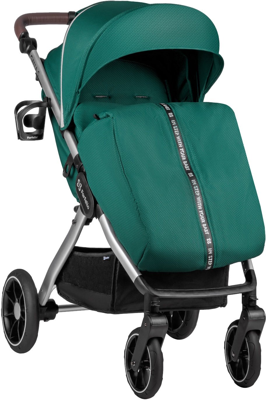 

Коляска прогулочная «книга» Farfello Galla-S (аквамарин)