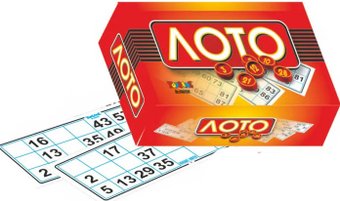 Настольная игра Topgame лото красное 00569