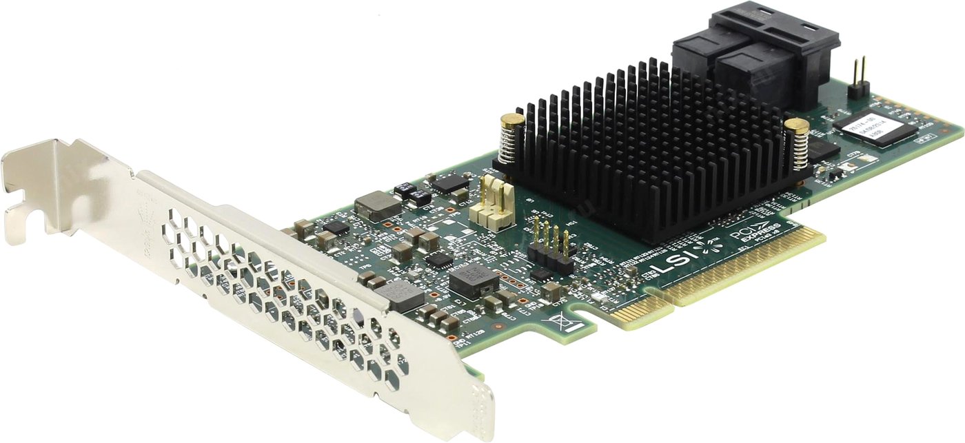 

RAID-контроллер LSI MegaRAID SAS 9341-8i