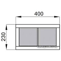 Акватон Шкаф Интегро 40 1A142703INH10