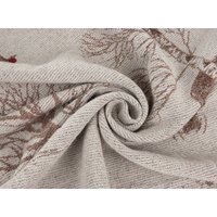 Плед Беларускі лён 125x195 23С25-ШР/у./р. (1 Зимний лес/сорт1)