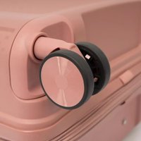 Чемодан-спиннер Francesco Molinary 344-8038/2-24PNK (розовый)