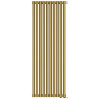 Стальной трубчатый радиатор Сунержа Эстет-00 EU50 1200х450 10 секций (матовое золото)