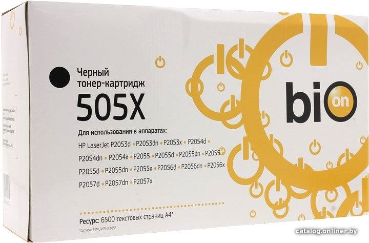 Картридж Bion CE505X (аналог HP 05Х (CE505X))