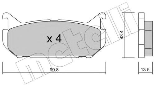 

Metelli 2203030