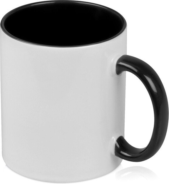 

Кружка Oasis Sublime Color 870527 (белый/черный)
