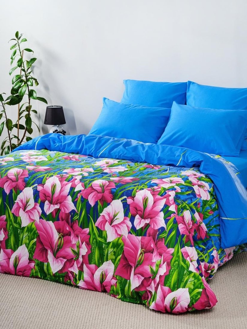 

2-спальный комплект постельного белья Ночь Нежна Прохлада 2сп Евро 70x70 24028-1+71141-28