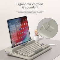 Клавиатура Ajazz AF84 (белый/серый)