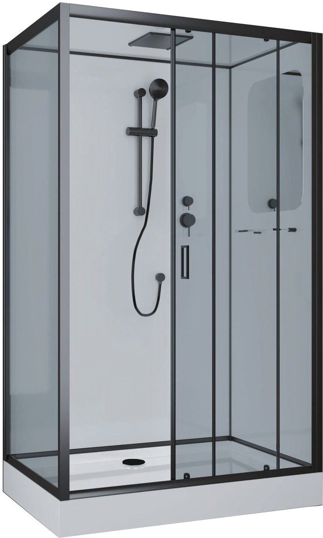 Душевая кабина Niagara NG-6912-01QR 120x80x210 (тонированное стекло)