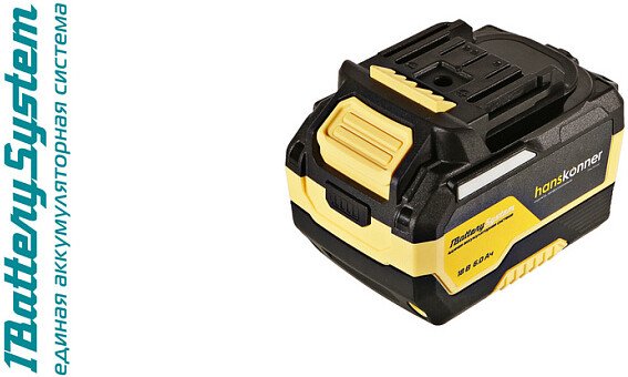 

Аккумулятор Hanskonner HBP2006 (18В/6 Ah)