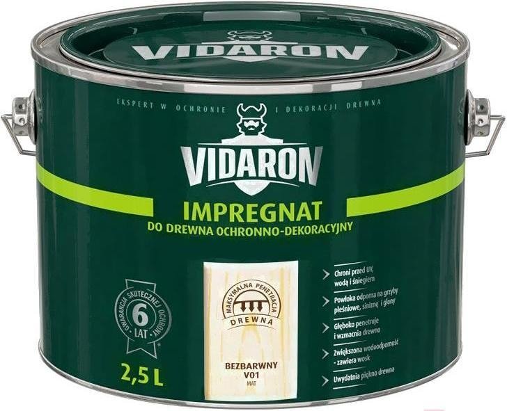 

Пропитка Vidaron Impregnant V01 2.5 л (бесцветный)