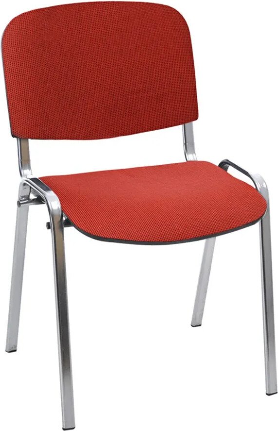 

Офисный стул Helmi Изо HL-F01 359857 (хром/ткань красная с черным)