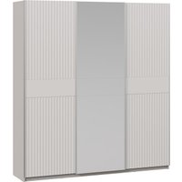 Шкаф-купе Трия Оскар Тиффани Т2 2100 282758 (серебро/кашемир/кашемир матовый)