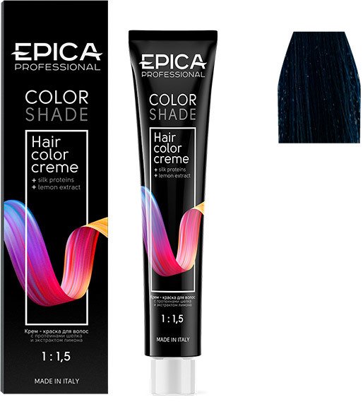 

Крем-краска Epica Professional Colorshade 2.1 иссиня-черный (100 мл)