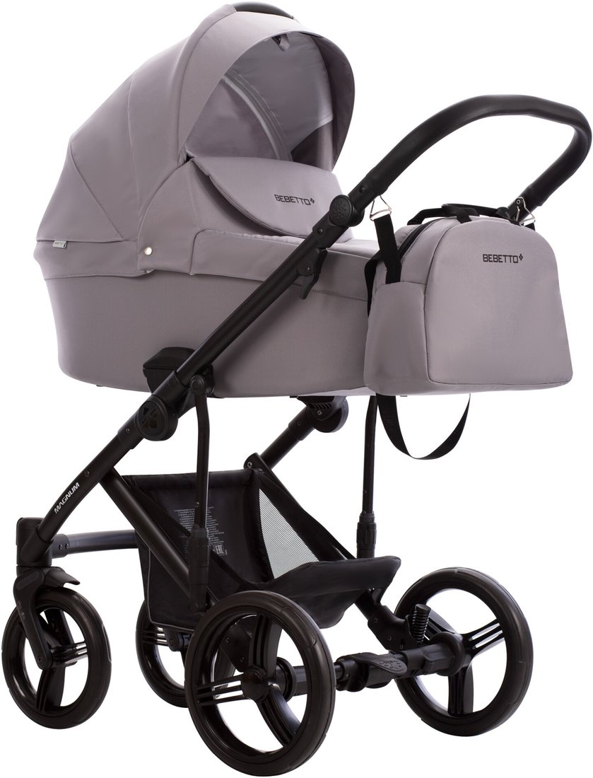 

Универсальная коляска BEBETTO Magnum Light (2 в 1, Light 02/светло-серый)