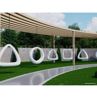 Украшение для сада Berkano Moon 210_113_13 (кофейный)