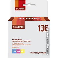 Картридж easyprint IH-9361 (аналог HP 136 (C9361HE))