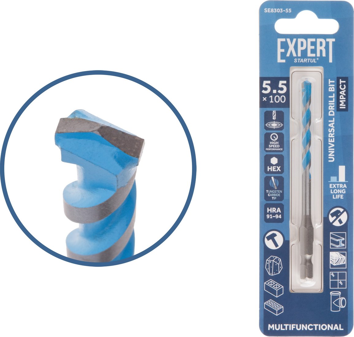 

Сверло Startul SE8303-55