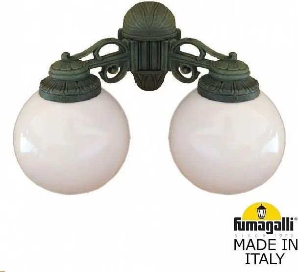 

Уличный настенный светильник Fumagalli Globe 250 FU_G25.141.000.VYF1RDN