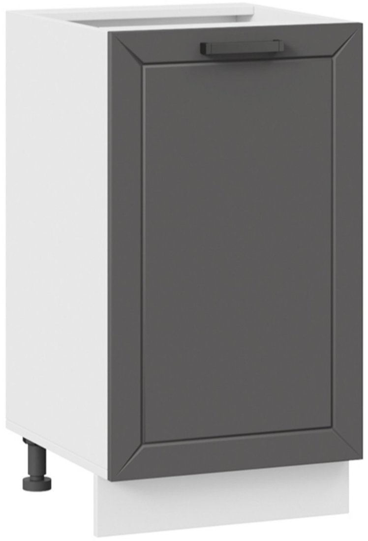 

Шкаф напольный Трия Лорас 1Н45 (белый/холст вулкан)