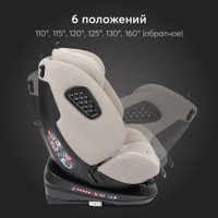 Детское автокресло Happy Baby Reex isofix (grey beige)