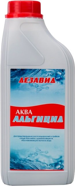 

Химия для бассейна Адекватные технологии Дезавид Аква-альгицид 1 л