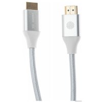 Кабель CACTUS HDMI - HDMI CS-HDMI.2.1-1.8 (1.8 м, серебристый)