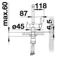 Смеситель Blanco Fontas II (шампань)