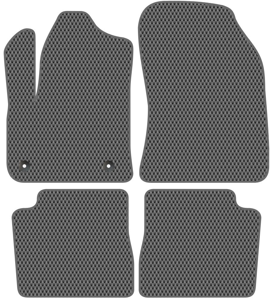 

Комплект ковриков для авто Alicosta Peugeot e-2008 II (suv / SUV) 2020 - Н.В. (серый, ромб)