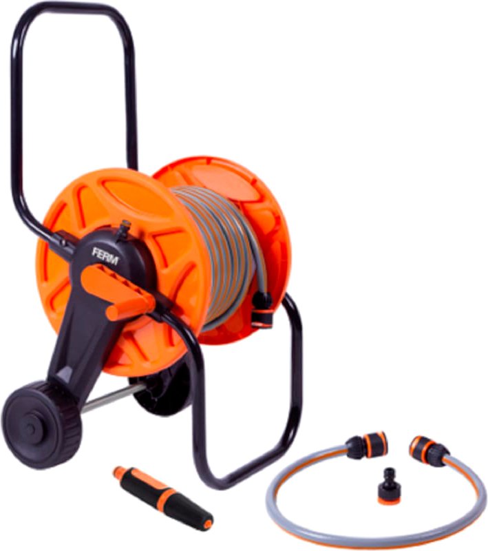 

Тележка со шлангом Ferm HTA1008 (1/2'', 20 м)