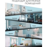 Краска Palizh Акриловая интерьерная моющаяся 0.2 кг (голубой лед)