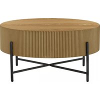 Журнальный столик Signal Tuca (дуб/черный)