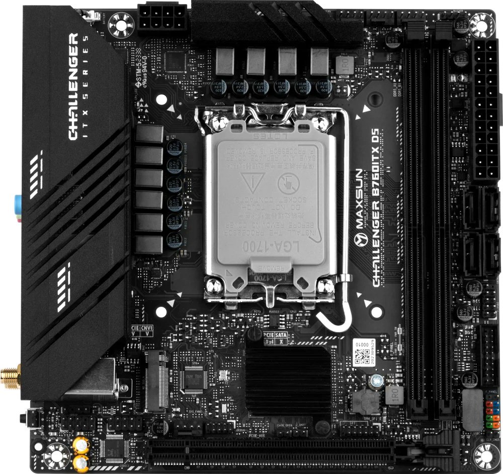 

Материнская плата Maxsun Challenger B760ITX D5