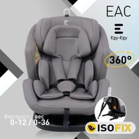 Детское автокресло Еду-Еду KS 777 Isofix KRES3909 (светло-серый)