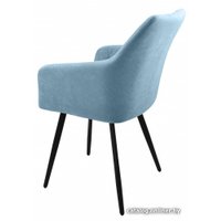 Стул Гальваник Диаманте Лофт (эмаль черный муар/Catania Dasty-B)