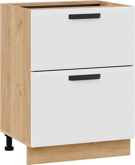 

Шкаф напольный Трия Тиана 1Н6Я2 (дуб крафт золотой/белый супермат)