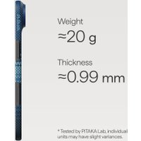 Чехол для телефона Pitaka Ultra-Slim для iPhone Air (Moonrise)