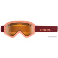 Горнолыжная маска (очки) Anon Tracker 18527102680NA (коралловый)