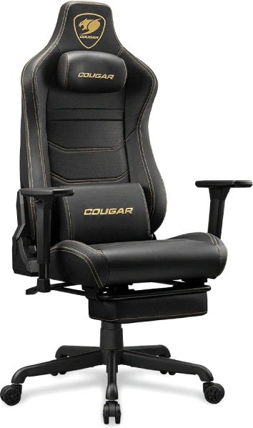 

Игровое (геймерское) кресло Cougar Armor Evo S Gold (черный)