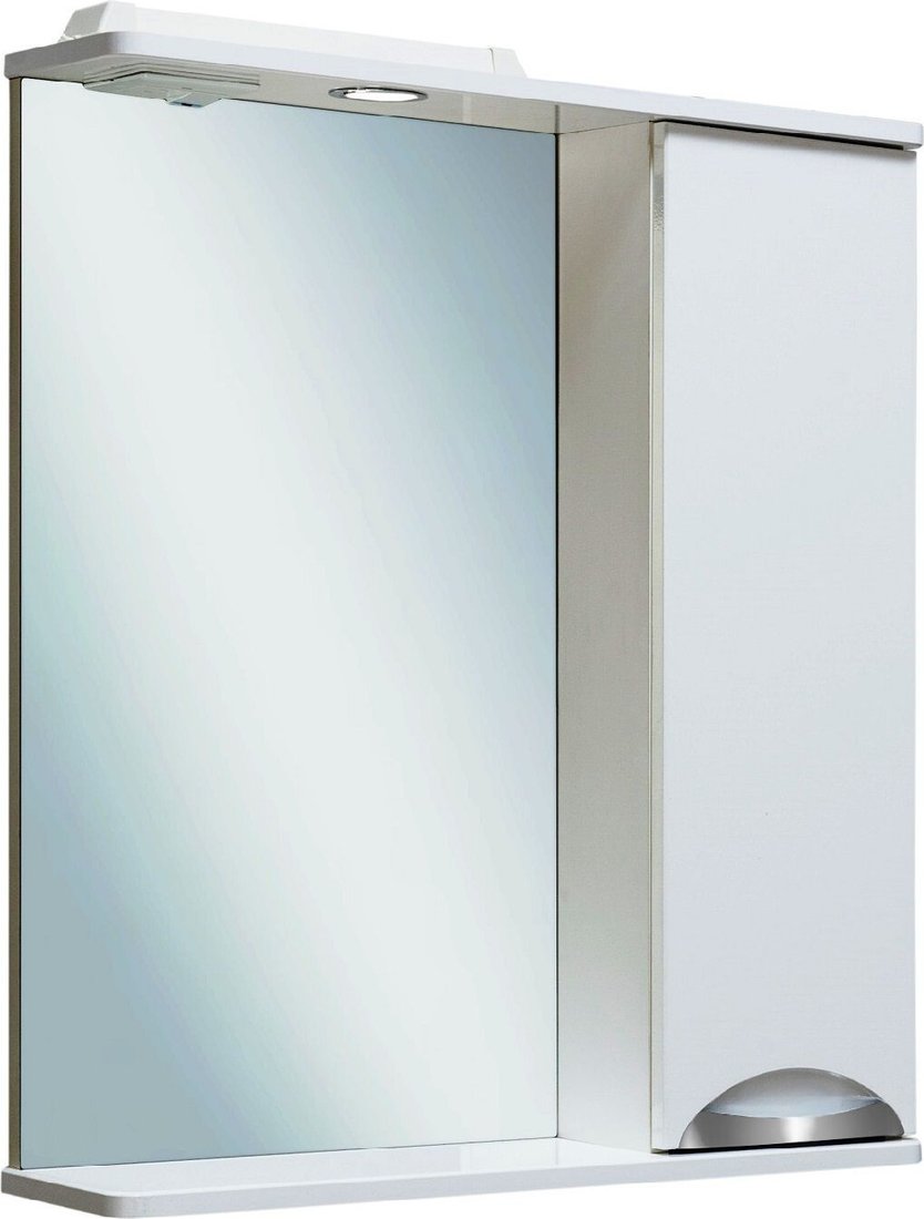 

Runo Шкаф с зеркалом для ванной Барселона 65 правый