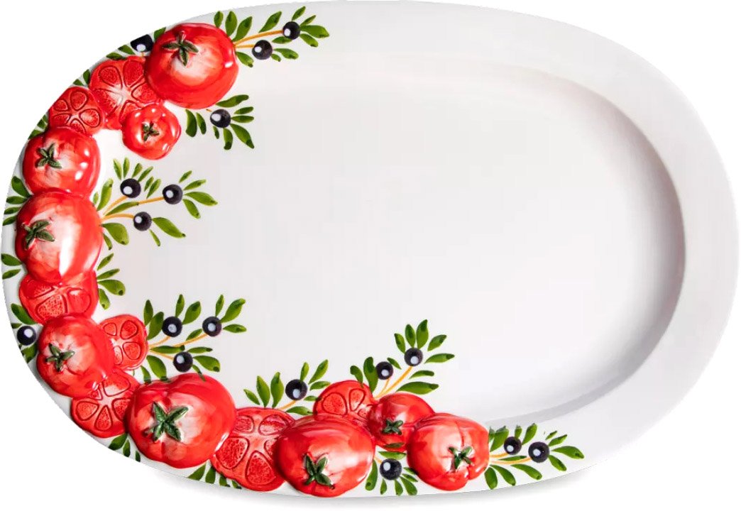 

Блюдо Edelweiss Томаты и оливки EDW-637P