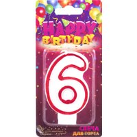 Свеча для торта Волшебная страна №6 312522 в Гродно